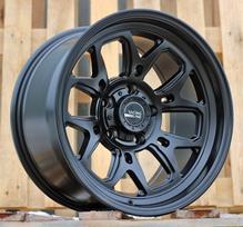 Ratlankis RACINGLINE B1106 R17x9 5x127 ET -6 CB 78.1 (Black Half Matt) (980 kg)