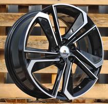 Ratlankis RACINGLINE B1113 R17x7 5x100 ET 51 CB 57.1 (Black Polished) (540 kg)