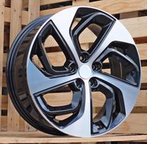 Ratlankis RACINGLINE B1278 R18x7.5 5x114.3 ET 50 CB 67.1 (Black Polished) (690 kg)