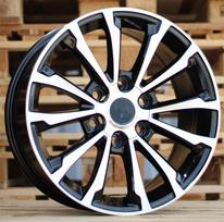 Ratlankis RACINGLINE B1353 R20x8.5 6x139.7 ET 25 CB 106.1 (Black Polished) (850 kg)