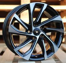 Ratlankis RACINGLINE B1514 R15x6.5 5x98 ET 39 CB 58.1 (Black Polished)