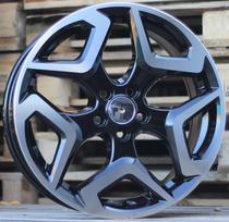 Ratlankis RACINGLINE B1606 R17x7 5x100 ET 55 CB 56.1 (Black Polished) (700 kg)