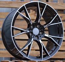 Ratlankis RACINGLINE B1617 R18x8 5x120 ET 30 CB 72.6 (Black Polished) (690 kg)