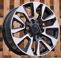 Ratlankis RACINGLINE B1743 R20x8.5 6x139.7 ET 25 CB 106.1 (Black Polished)