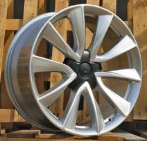 Ratlankis RACINGLINE B2046 R20x8.5 5x114.3 ET 35 CB 64.1 (Silver Shining) (725 kg)
