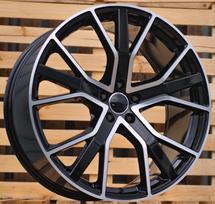Ratlankis RACINGLINE B5131 R22x10 5x112 ET 21 CB 66.5 (Black Polished) (850 kg)