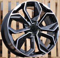 Ratlankis RACINGLINE B5296 R16x6.5 4x100 ET 40 CB 60.1 (Black Polished) (500 kg)