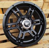 Ratlankis RACINGLINE B5317 R16x8 6x139.7 ET 0 CB 110.5 (Black Half Matt)