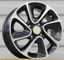 Ratlankis RACINGLINE B5387 R14x5 4x100 ET 41 CB 54.1 (Black Polished)