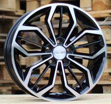 Ratlankis RACINGLINE B5433 R17x7.5 5x108 ET 50 CB 63.3 (Black Polished) (690 kg)
