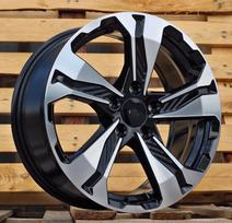 Ratlankis RACINGLINE B5520 R17x7.5 5x114.3 ET 45 CB 64.1 (Black Polished)