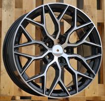 Ratlankis RACINGLINE B5812 R17x7.5 5x100 ET 40 CB 57.1 (Black Polished) (690 kg)