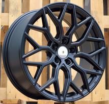 Ratlankis RACINGLINE B5812 R18x8 5x114.3 ET 40 CB 73.1 (Black Half Matt) (700 kg)