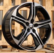 Ratlankis RACINGLINE B5817 R18x7.5 5x112 ET 46 CB 57.1 (Black Polished)
