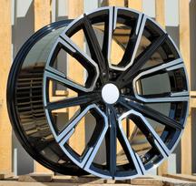 Ratlankis RACINGLINE B5836 R19x9.5 5x120 ET 39 CB 72.6 (Black Polished) (765 kg)
