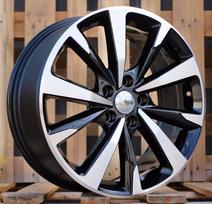 Ratlankis RACINGLINE B5869 R18x7.5 5x112 ET 46 CB 57.1 (Black Polished)