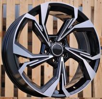 Ratlankis RACINGLINE B5893 R18x8 5x112 ET 34 CB 66.5 (Black Polished) (690 kg)
