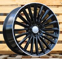 Ratlankis RACINGLINE B5909 R19x9 5x112 ET 45 CB 66.6 (Black Polished Lip) (790 kg)