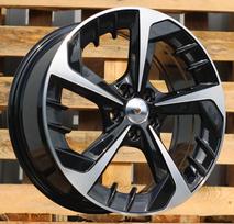 Ratlankis RACINGLINE B5943 R17x7 5x100 ET 51 CB 57.1 (Black Polished) (540 kg)