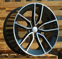 Ratlankis RACINGLINE B5949 R22x10 5x112 ET 56 CB 66.6 (Black Polished) (950 kg)