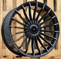 Ratlankis RACINGLINE BK273 R18x9.5 5x120 ET 20 CB 74.1 (Black Polished) (690 kg)