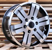 Ratlankis RACINGLINE BK562 R16x7 5x130 ET 55 CB 89.1 (Black Polished) (1400 kg)