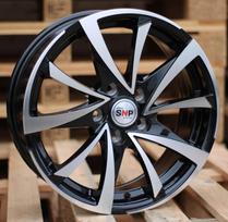 Ratlankis RACINGLINE BK575 R14x6 4x100 ET 40 CB 60.1 (Black Polished) (620 kg)