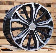 Ratlankis RACINGLINE BK591 R17x7 5x108 ET 46 CB 65.1 (Black Polished) (690 kg)