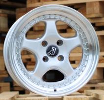 Ratlankis RACINGLINE BK660 R14x7 4x100 ET 20 CB 67.1 (Silver Polished Lip) (690 kg)