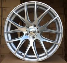 Ratlankis RACINGLINE BK663 R18x9.5 5x120 ET 38 CB 72.6 (Polished Silver) (690 kg)