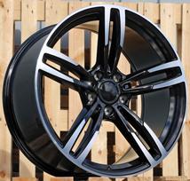 Ratlankis RACINGLINE BK855 R17x8 5x120 ET 34 CB 72.6 (Black Polished) (690 kg)