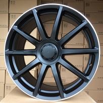 Ratlankis RACINGLINE BK913 R20x8.5 5x112 ET 38 CB 66.6 (Black Half Matt Polished Lip)
