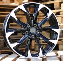Ratlankis RACINGLINE BY177 R17x7 5x114.3 ET 50 CB 67.1 (Black Polished) (655 kg)