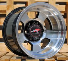 Ratlankis RACINGLINE BY472 R15x12 6x139.7 ET -78 CB 110.1 (Black Polished) (865 kg)