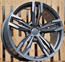 Ratlankis RACINGLINE BY983 R18x8.5 5x120 ET 30 CB 72.6 (Grey Polished) (690 kg)