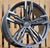 Ratlankis RACINGLINE BY983 R19x8.5 5x120 ET 33 CB 72.6 (Grey Polished) (725 kg)
