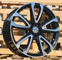 Ratlankis RACINGLINE BY994 R18x7.5 5x114.3 ET 49.5 CB 67.1 (Black Polished) (690 kg)