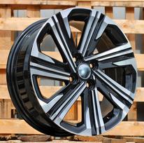 Ratlankis RACINGLINE D1822 R16x6 4x100 ET 45 CB 54.1 (Black Polished) (530 kg)