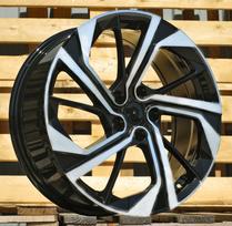 Ratlankis RACINGLINE D1981 R19x7.5 5x114.3 ET 45 CB 66.1 (Black Polished) (690 kg)