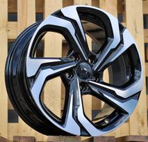 Ratlankis RACINGLINE D2019 R17x7.5 5x114.3 ET 45 CB 73.1 (Black Polished) (725 kg)