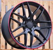 Ratlankis RACINGLINE FE115 R21x10 5x130 ET 35 CB 84.1 (Black Red Line)