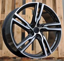 Ratlankis RACINGLINE FE161 R18x8 5x108 ET 50 CB 63.3 (Black Polished) (760 kg)