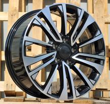 Ratlankis RACINGLINE I1114 R18x8 5x120 ET 50 CB 65.1 (Black Polished) (850 kg)