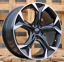 Ratlankis RACINGLINE I5163 R19x8.5 5x112 ET 40 CB 57.1 (Black Polished Half Matt) (690 kg)