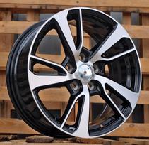 Ratlankis RACINGLINE I5300 R17x7 5x114.3 ET 35 CB 60.1 (Black Polished) (690 kg)