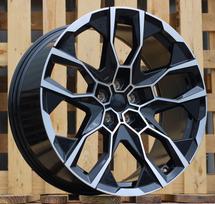 Ratlankis RACINGLINE I5592 R22x9.5 5x112 ET 32 CB 66.6 (Black Polished) (955 kg)