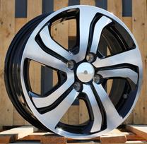 Ratlankis RACINGLINE L1236 R15x6 4x100 ET 53 CB 56.1 (Black Polished)