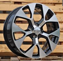 Ratlankis RACINGLINE L1667 R17x6.5 4x100 ET 40 CB 60.1 (Black Polished)