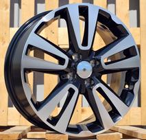 Ratlankis RACINGLINE L2093 R17x6.5 4x100 ET 43 CB 60.1 (Black Polished)