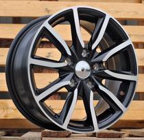 Ratlankis RACINGLINE LU263 R15x6.5 5x114.3 ET 40 CB 67.1 (Black Polished Half Matt)